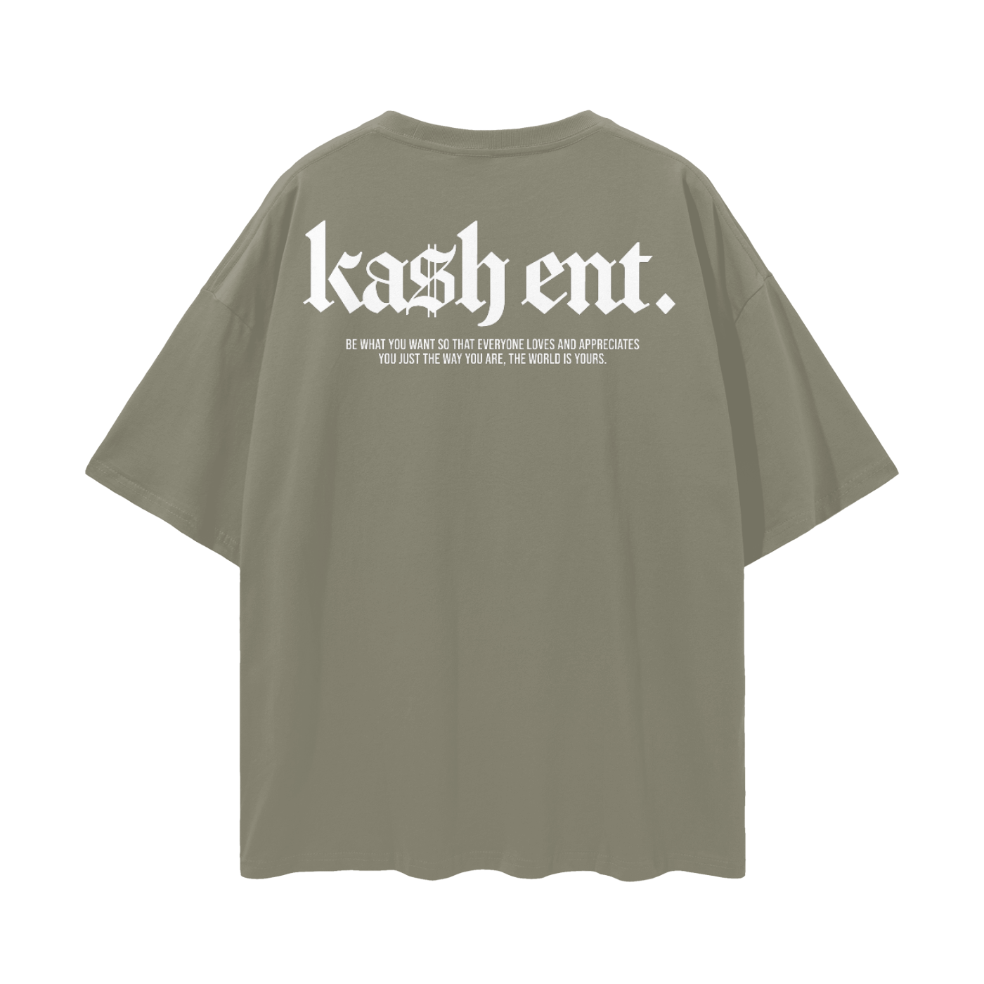Oversize Deep Drop Shoulder Tee For Men - 190 GSM